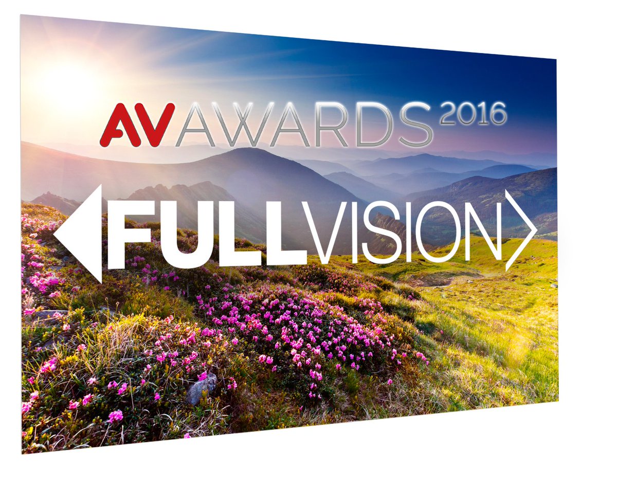 Excited to see that our FullVision is shortlisted for 2016 AV Accessory of the year <a href="/AVMag/">AV Magazine</a> bit.ly/2aaIckE