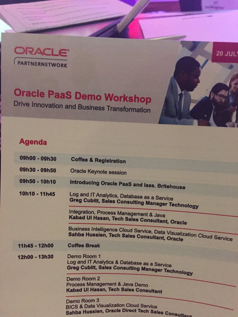 danielrobus's tweet image. How much fun presenting at the #Oraclesa Platform as a service day. #liferocks at Britehouse
