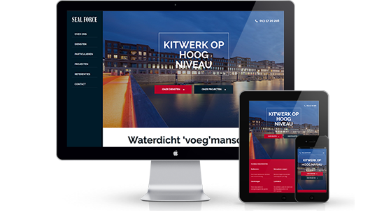 RB-Media ontwikkelde de nieuwe maatwerk #website voor Seal Force BV uit #Tilburg. Meer: tinyurl.com/gsnrgs9