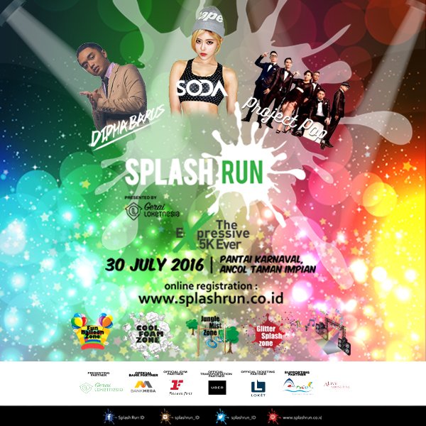 Bolanet's tweet photo. Cari kegiatan sehat bareng pacar? ikutan #MDKQuiz #SplashRun2016 yuk! buruan cek Likes @merdekadotcom https://t.co/f344gVsGH1