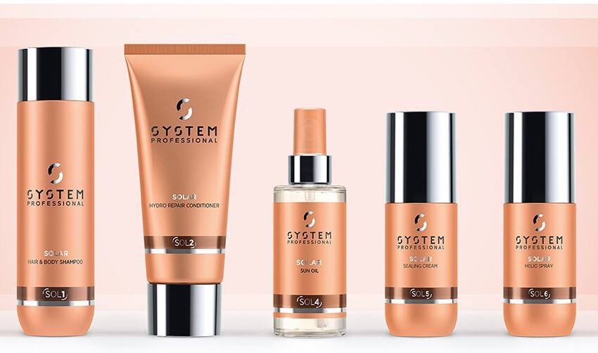 System Professional Solar is the perfect treat for your summer hair - available on full and travel size.