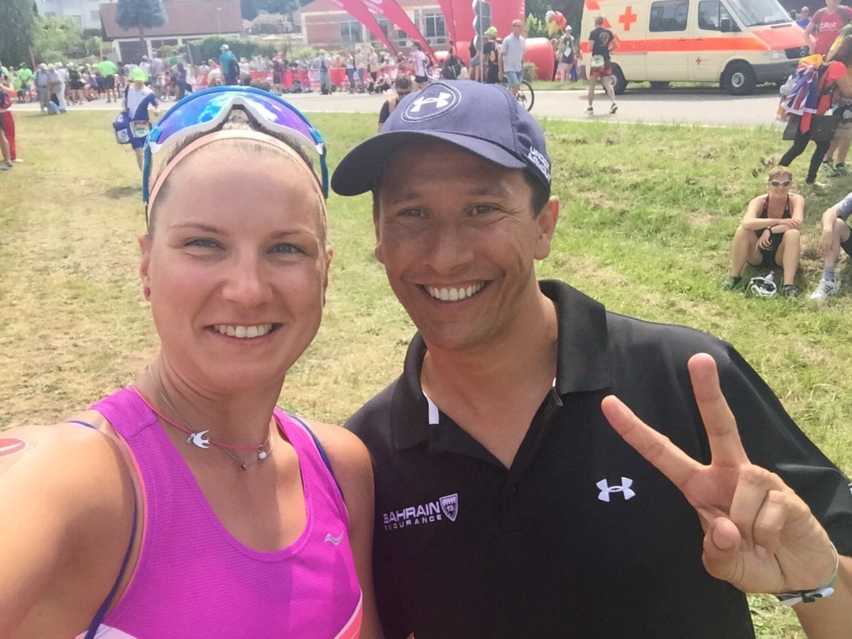 ProTrainingPT's tweet image. Thanks for the #high5 in last 5k of @ChallengeRoth1 champ @MaccaNow 🙋🏻