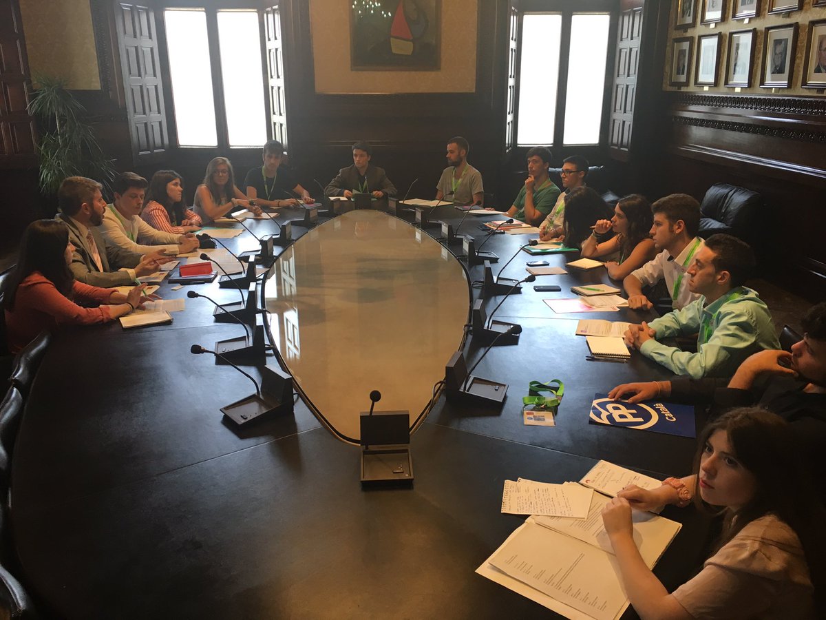 Reunions de Mesa i de Junta de Portaveus amb el lletrat Ferran Domínguez #spuni2016