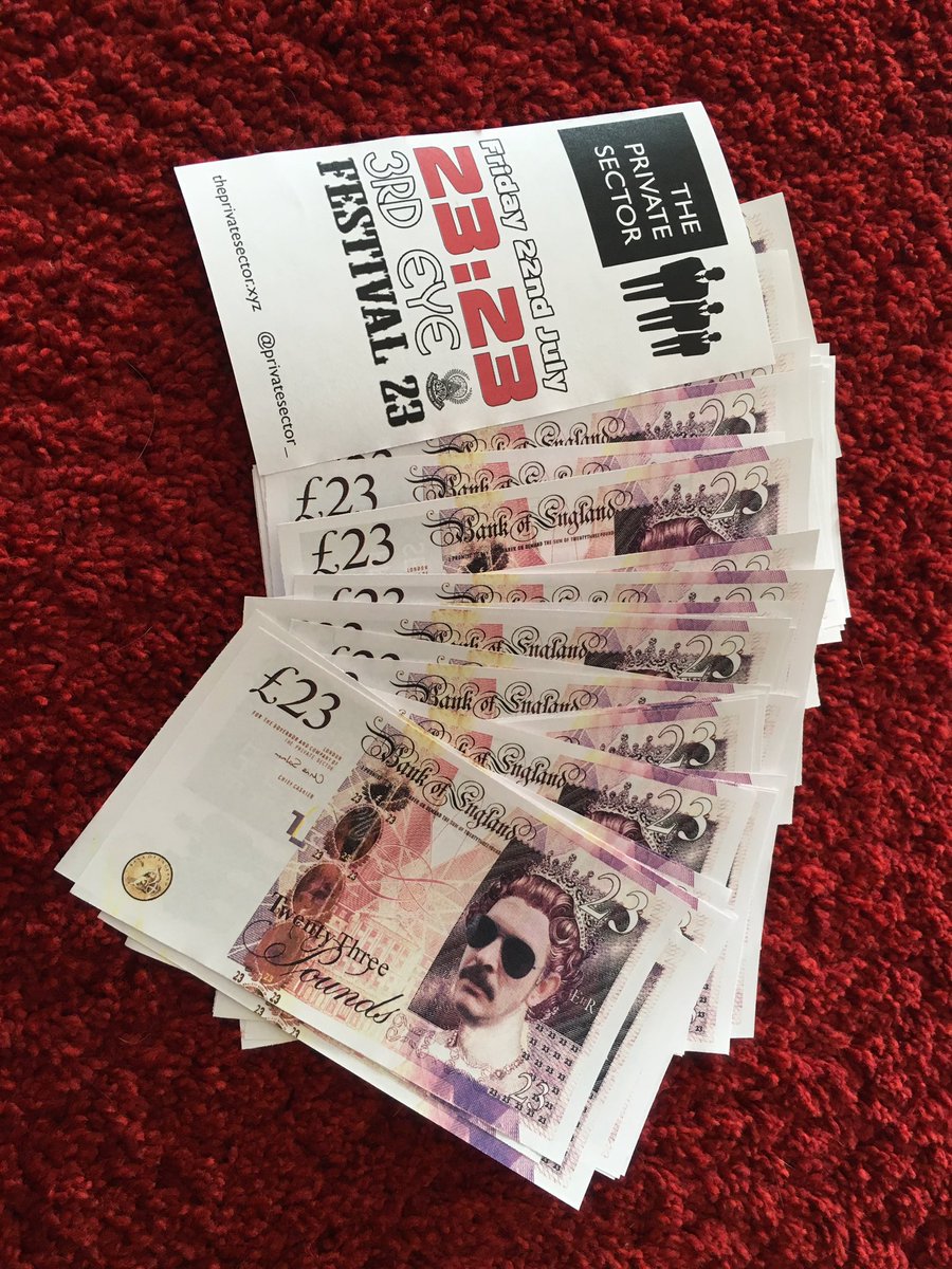 erocdrahs's tweet image. £1,547 dischordian pounds ready for @festival23COD #haileris #spenditwisely
