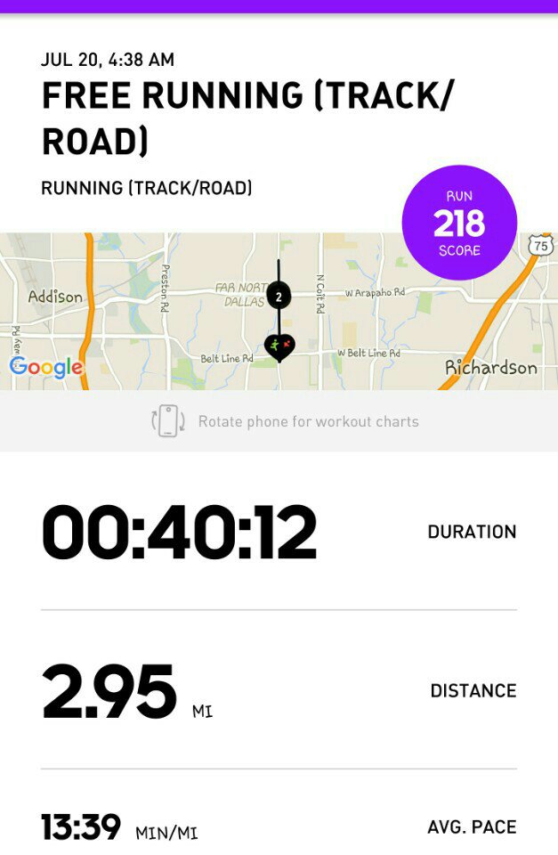 lprdeyes's tweet photo. #Sepolen  - on a roll #running #RipKee (@ Prestonridge Trail in Dallas, TX) https://t.co/G8A16dQe0f https://t.co/wW5OoRTAzm