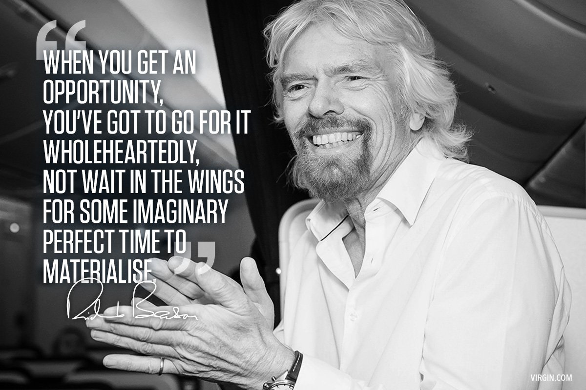 richardbranson's tweet photo. Seize the moment:  https://t.co/btnvF7a4cM https://t.co/Z4MRsmDimM