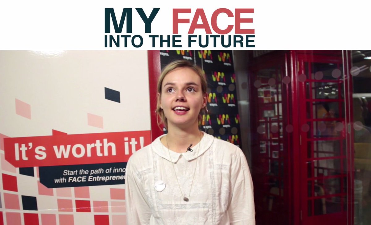 FACE_eu's tweet photo. Sasha is a #FACEr & at #LondonFACEit she told us about her future as #entrepreneur https://t.co/fPwajG5rig https://t.co/7bzCbTv6OE