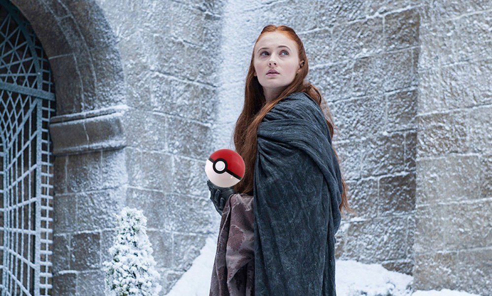 Pokémon go, game of thrones mash-up