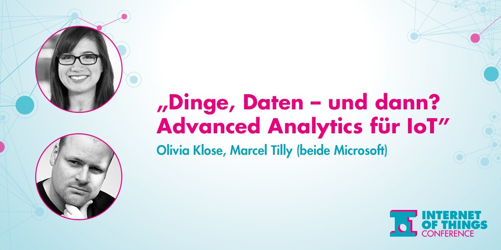 iotconf's tweet image. Session mit @OliviaKlose & Marcel Tilly #IoTInfrastructure #IoTProgramming auf der #iotcon > ow.ly/3h7q302lZc7