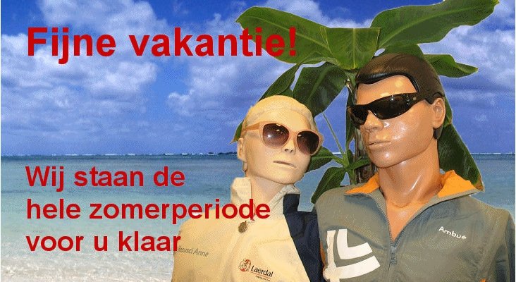 AED_specialist's tweet image. Fijne vakantie! Happy holidays! #aed #medisol