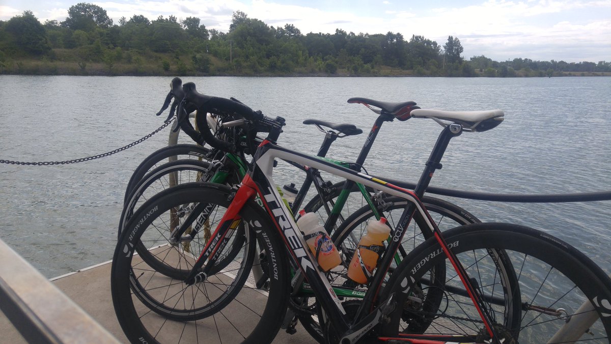Superfly_29's tweet photo. Ferry across Port Robinson. https://t.co/u2hlL1R4PR
