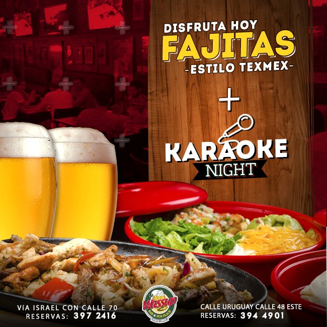 wassuppty's tweet photo. En #WassupPTY tenemos nuestras 🍴 deliciosas FAJITAS 🍴 el sabor #texmex que buscabas #SóloEnWassup #TastyFood https://t.co/0IzdUc4sA1