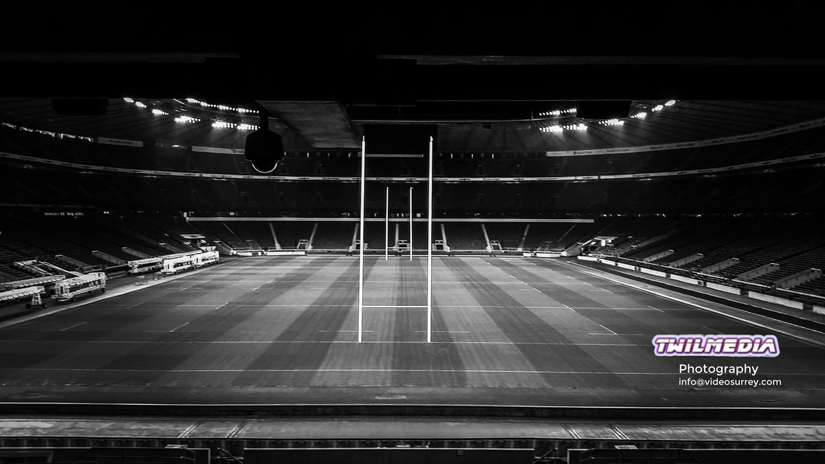 Twickenham Rugby Stadium.