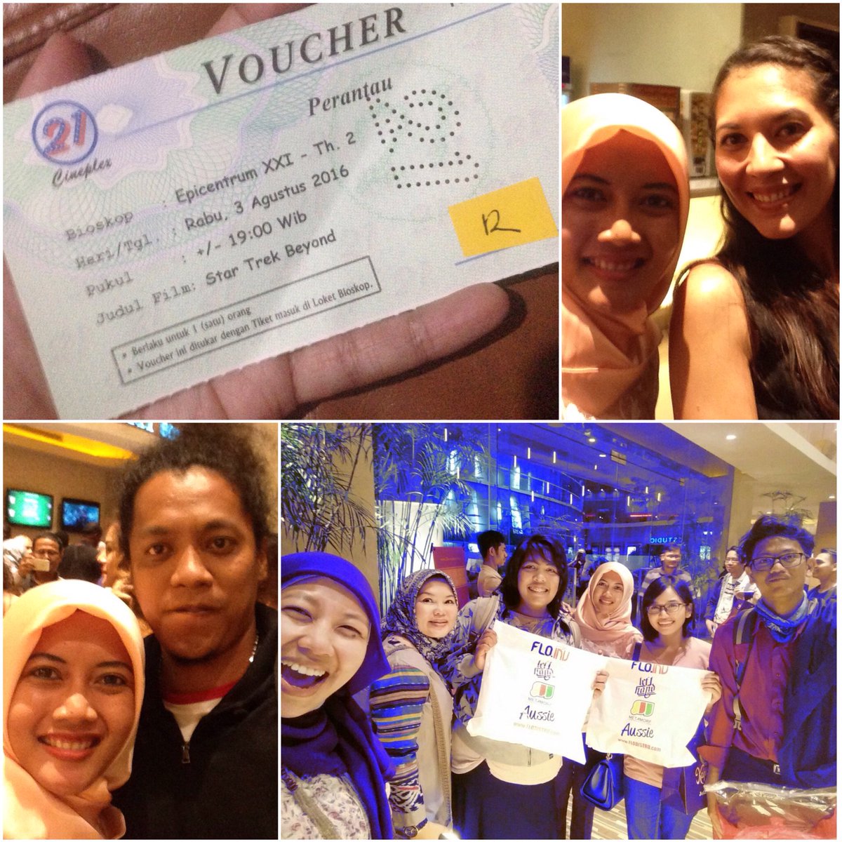 nikidina's tweet photo. Nobar star trek beyond... Seruu..kerennnb....#startrek #StarTrekBeyond #mana.... https://t.co/3abnNXshHa https://t.co/gbM9dKLLyx
