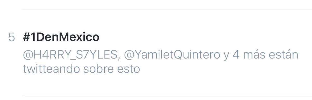 1DAllNotes_'s tweet image. El HT #1DenMexico se encuentra en las tendencias