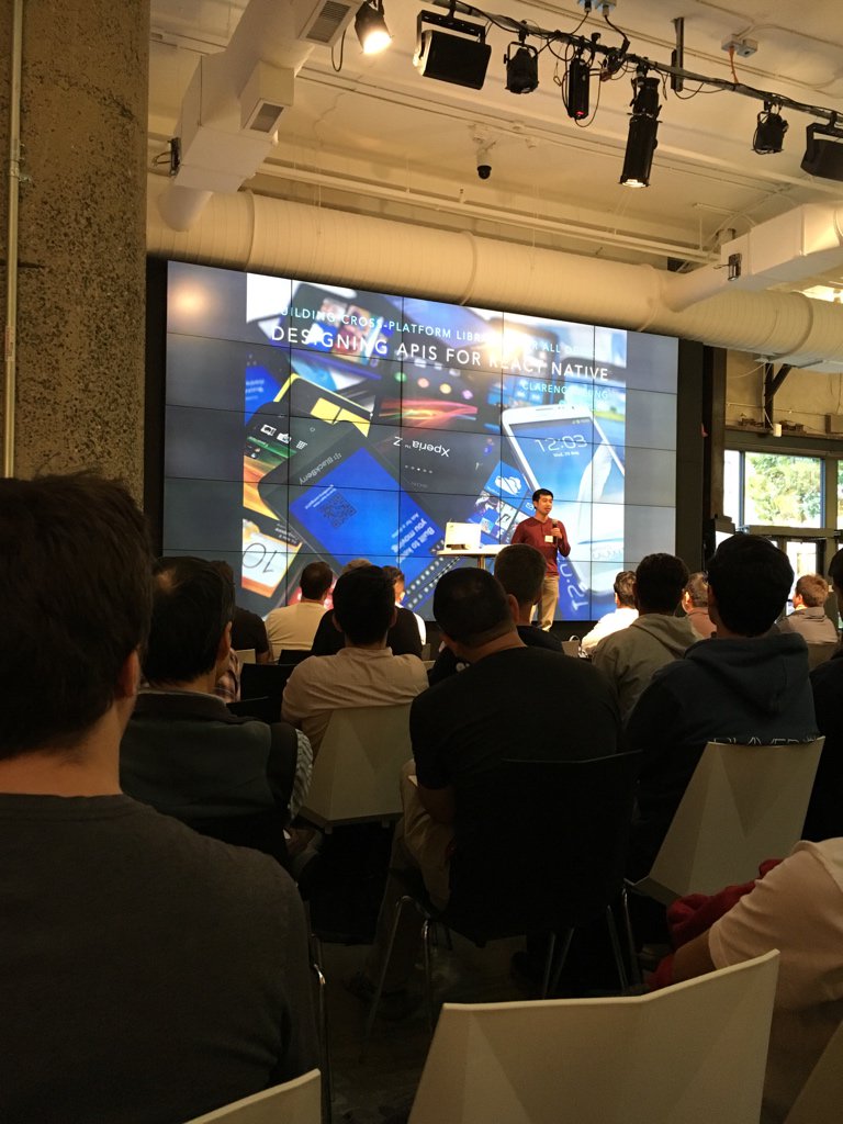 devongovett's tweet photo. #ReactNativeSF meetup @ Zynga https://t.co/v0nGnTPXzI