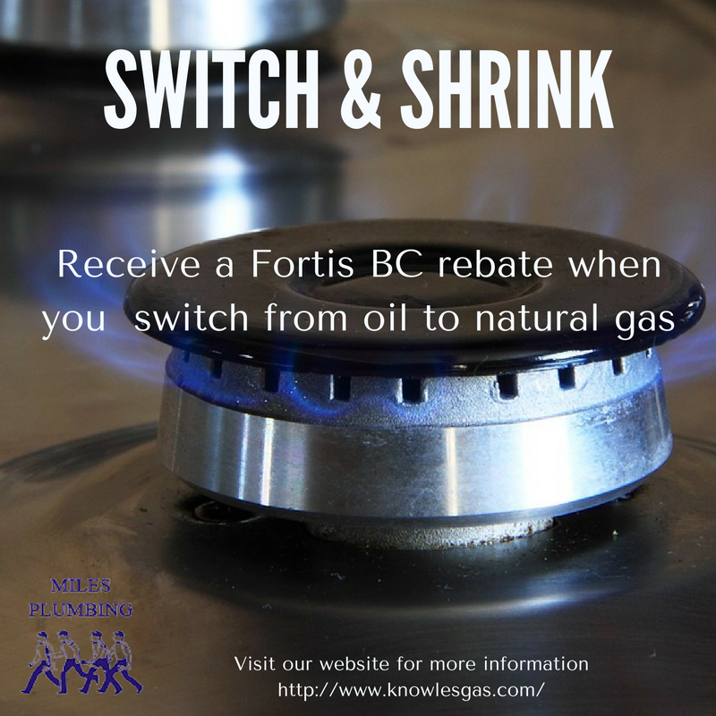 MilesPlumbing's tweet photo. Did you know you can receive a @FortisBC rebate when you switch from oil to natural gas #plumbing #yyj #naturalgas https://t.co/0qTOOm2uVA