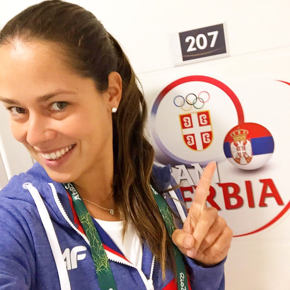 anaivanovic's tweet photo. #TeamSerbia Let The Games Begin! https://t.co/OrWSbXkc3P