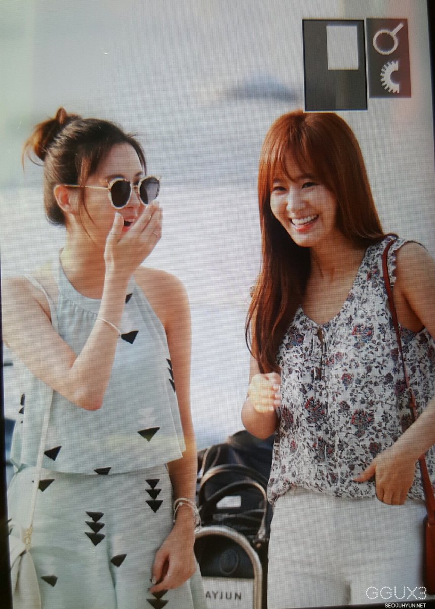 [PIC][04-08-2016]Yuri và SeoHyun khởi hành đi Trung Quốc để quảng bá cho thương hiệu dầu gội – “PANTENE” vào sáng nay Co-Ed-dVYAAKzMA