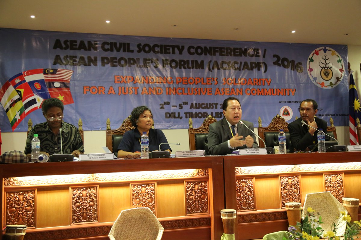 Video: <a href="/AseanPF/">ASEAN Peoples' Forum</a> #APF2016 Plenary 3: Shrinking Civic Spaces in ASEAN bit.ly/2avF1o3