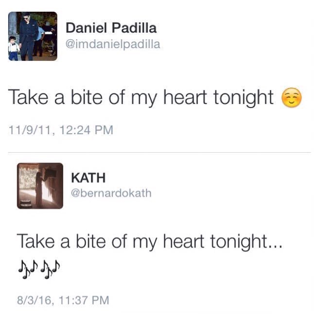 shashleyyy's tweet photo. LOVES!!!!!!! "what a coincidence" hay lordddddd 😭💙

 ❀ #PushAwardsKathNiels https://t.co/FM3Spoco7D