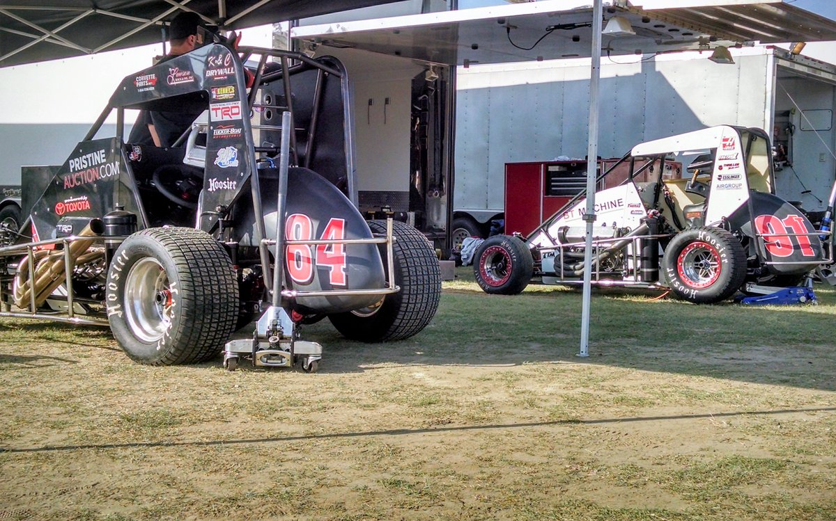 USACNation's tweet photo. Last night's top-two finishers - #84 Chad Boat & #91T Tyler Thomas are ready to go tonight at Solomon Valley! https://t.co/rJEcuFfH4I