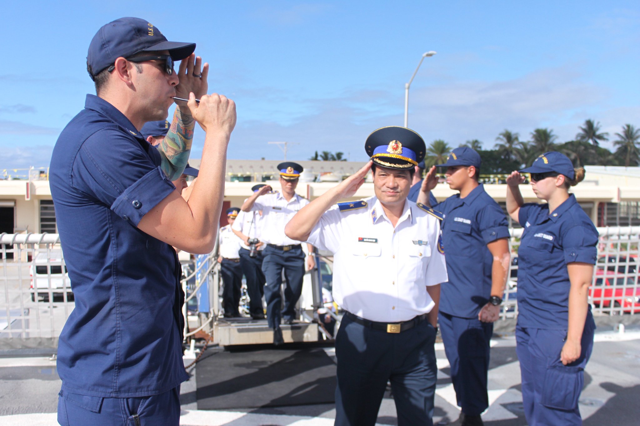 USCG Hawaii Pacific On Twitter Vietnam Coast Guard Commander Visits 