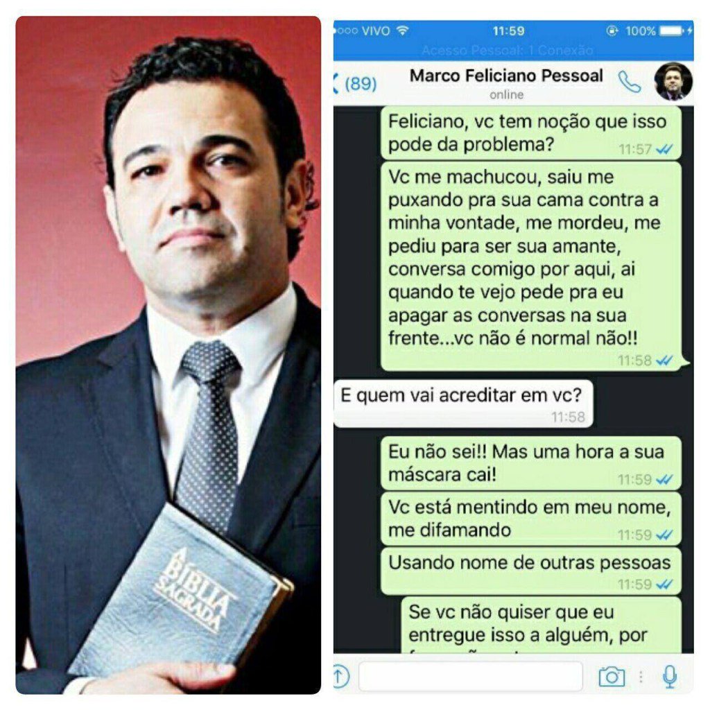 Resultado de imagem para pastor marcos feliciano acusado de estupro