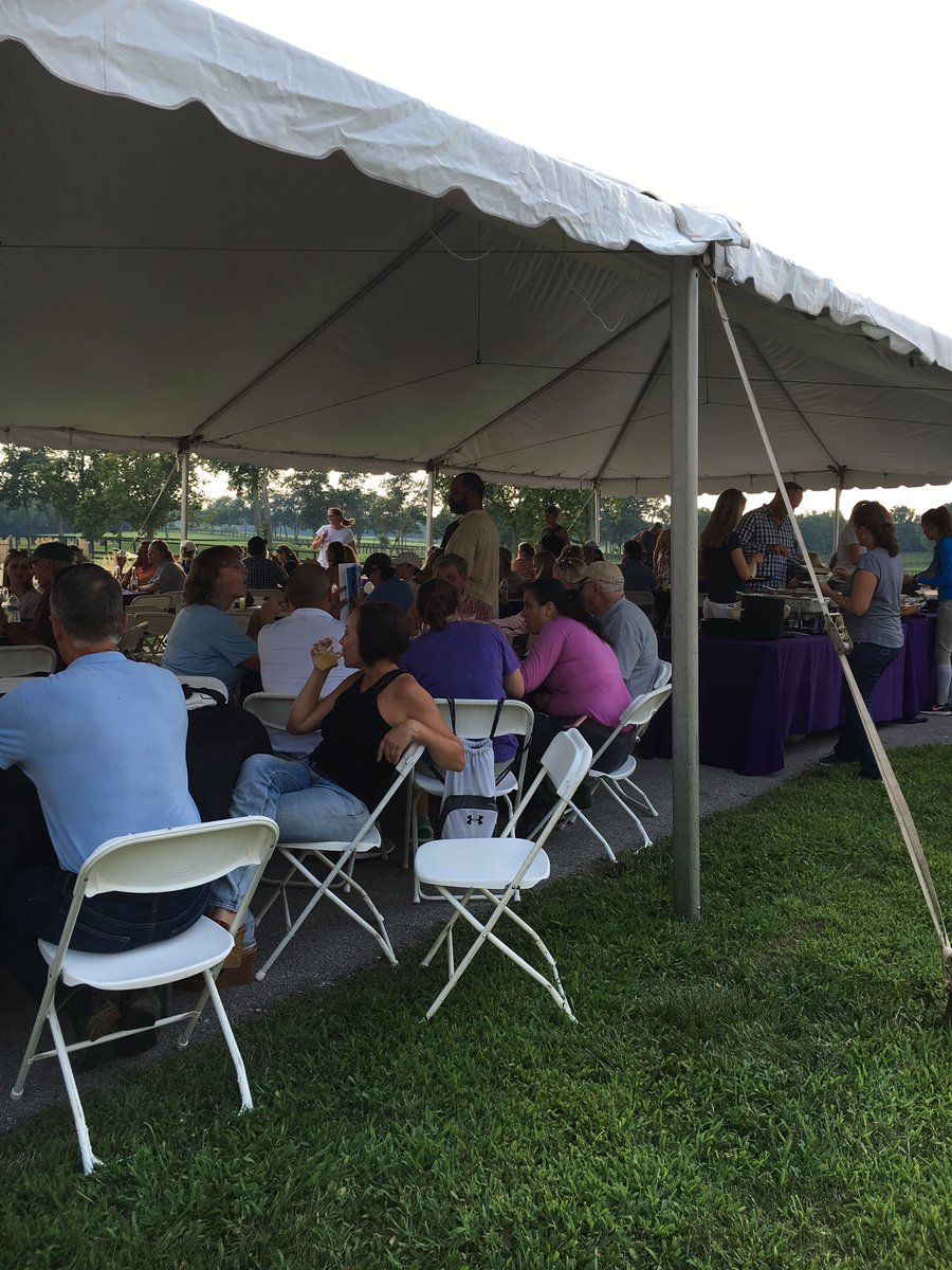 BayouBluegrass's tweet image. Young horse showcase plus taco/fajita bar = success! #kycaterer