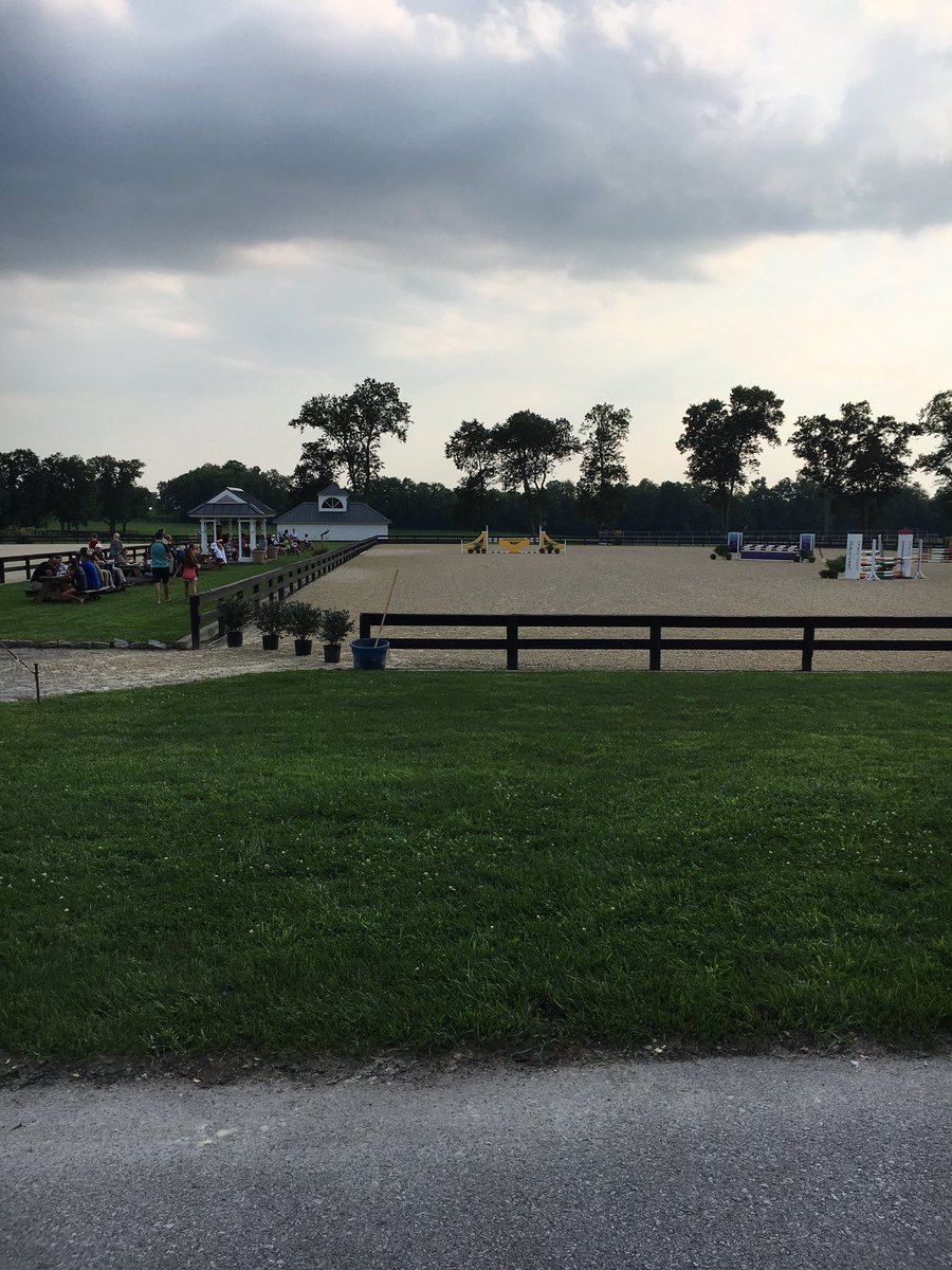 BayouBluegrass's tweet image. Young horse showcase plus taco/fajita bar = success! #kycaterer