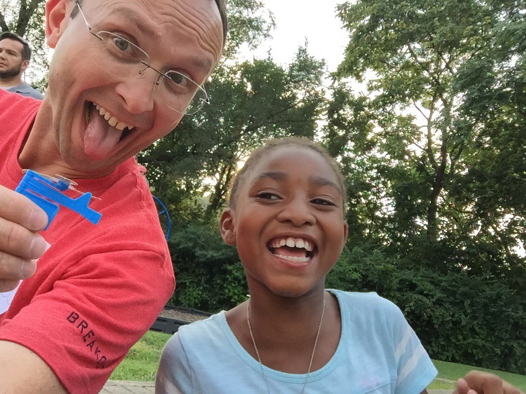 billclark's tweet photo. Happy selfie #BackyardBibleClub https://t.co/Hd2gTNboMe