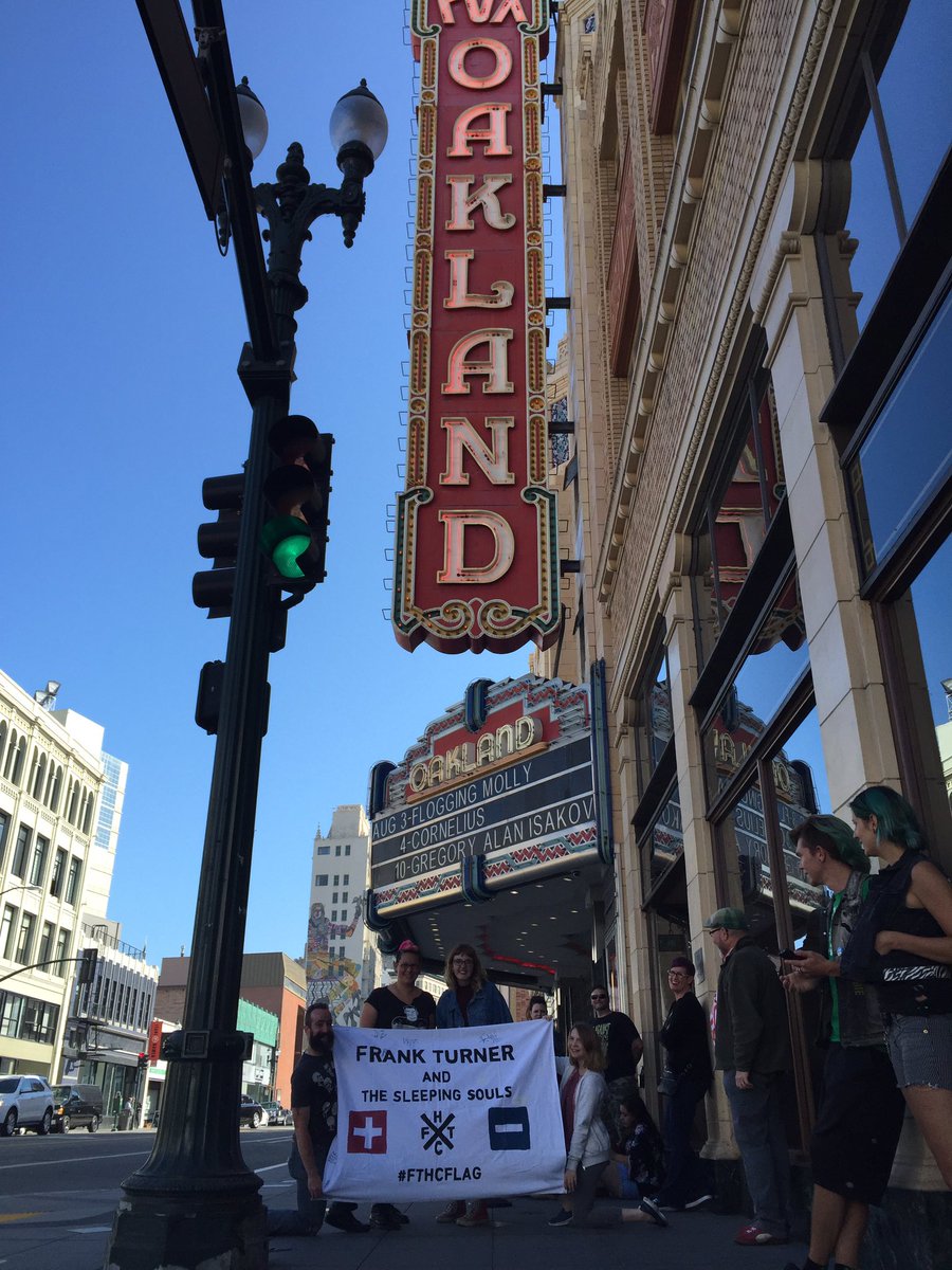 zoe_bee_'s tweet photo. This #FTHCflag is a bit eager to get in line. https://t.co/8mNiBiuf4o