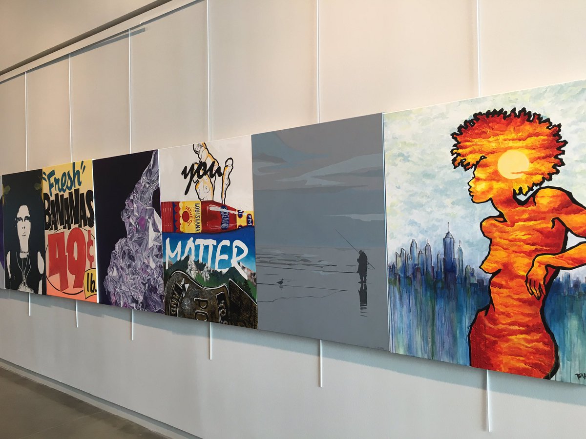 uncoveringok's tweet photo. The #Monolith show at @CHKCentralBoat. It will on display for 3 months so come see when you're at @RiversportOKC! https://t.co/v7R0rwaFOf