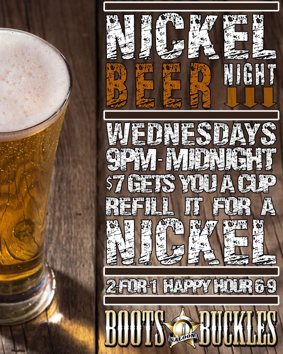 BootsNBuckles1's tweet photo. #nickelbeer #bootsnbuckles @DJKyleDOfficial @JohnnyMac_BnBS @johnrushbnb come on out and join us! https://t.co/aTQhSIegHc
