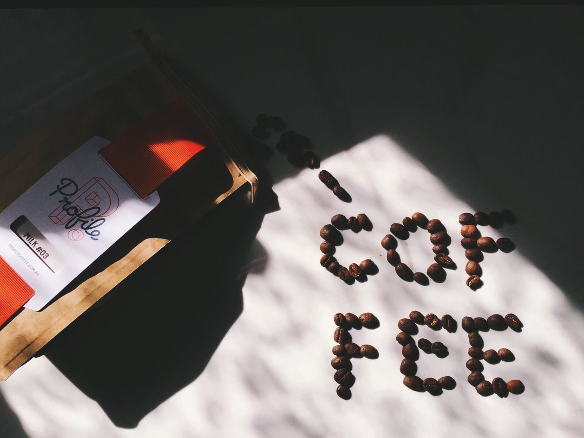 Foodmisc's tweet photo. awesome coffee came in the mail today☕️ https://t.co/C5GF8SyJZo