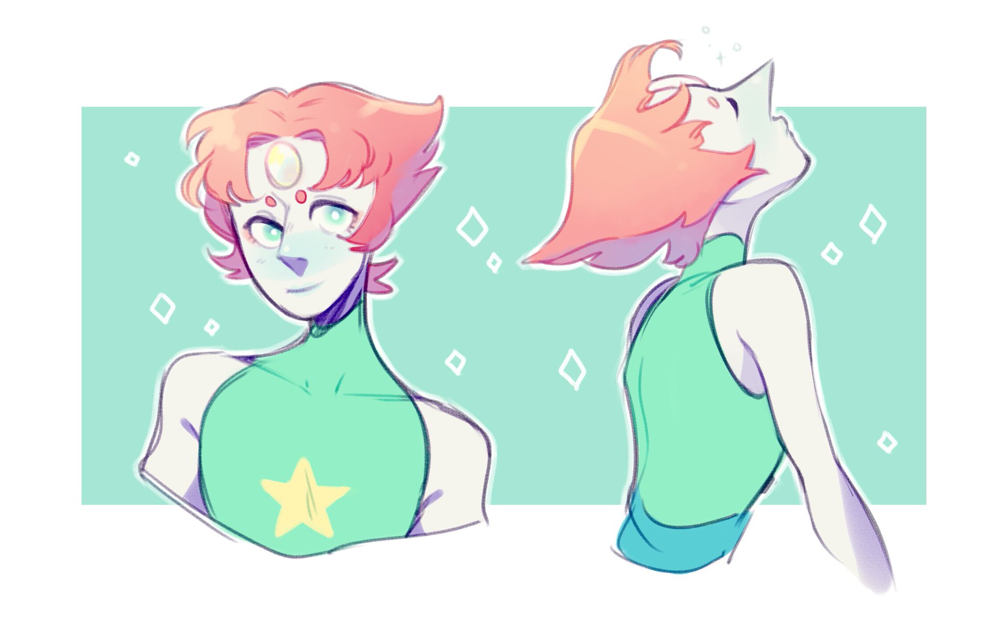 “couple a pearl doodles”