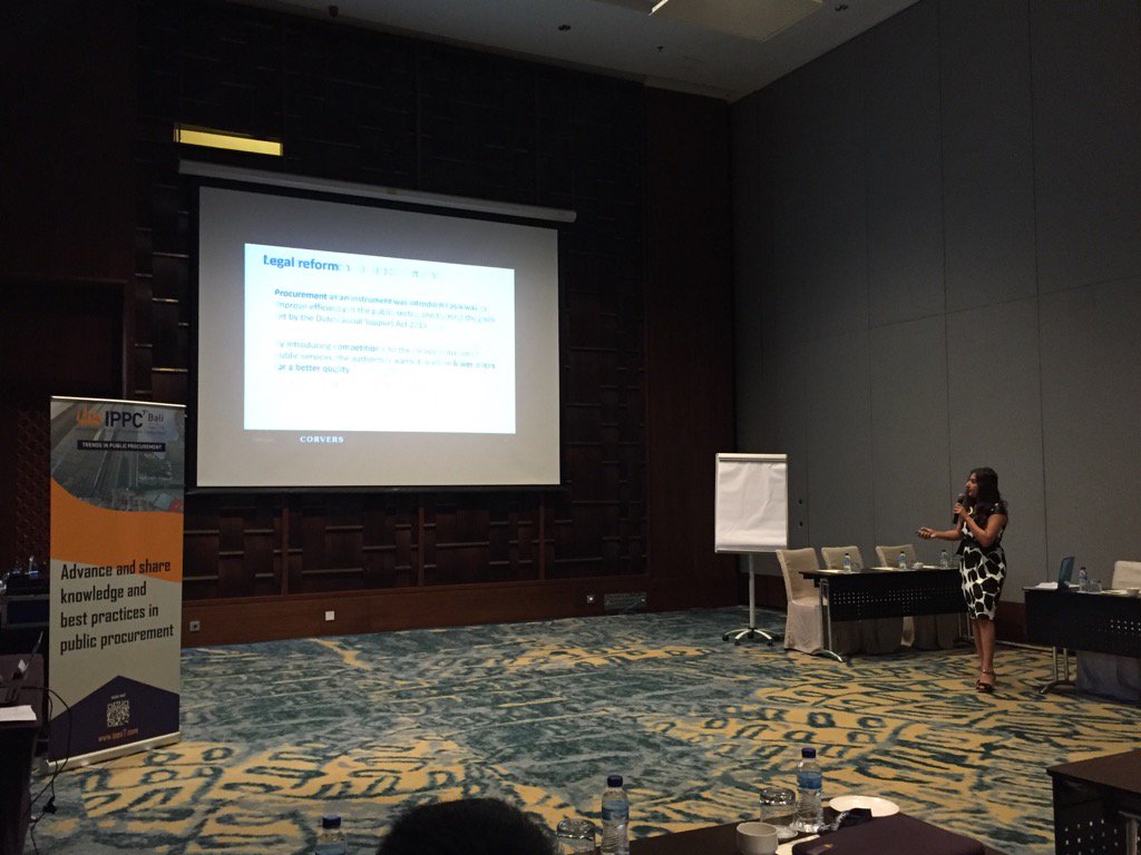 LKPP_RI's tweet photo. @songulmutluer presentation on IPPC7 in Bali. Watch through live streaming via https://t.co/INRCmm57z6 #ippc7 https://t.co/ASV4czo61G