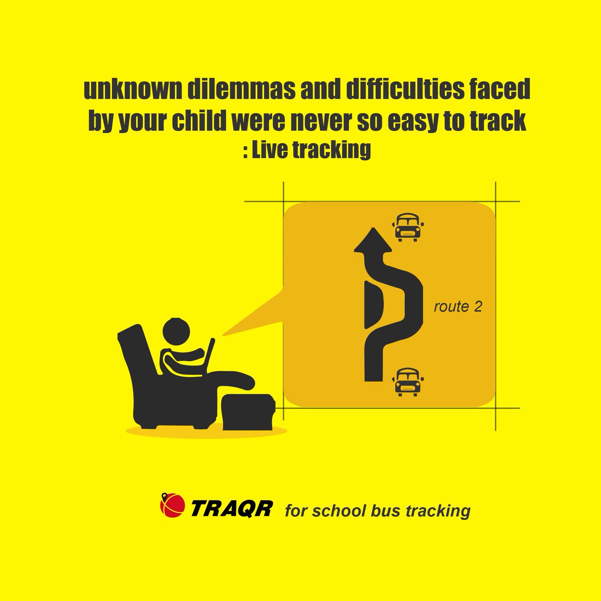 traqr's tweet photo. Use TRAQR and track every movement of the bus. Enjoy live tracking of school bus and do away with all your anxiety. https://t.co/fj9dOfXcJi