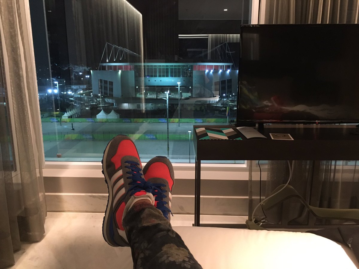 aslm87's tweet photo. Esto está INCREÍBLE! #Rio2016 #LaVistaDesdeMiHabitacion #AdidasHospitality #Runtastic https://t.co/1ManY1NeYS