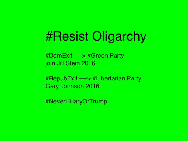 cwilken's tweet image. #DemExit
#RepubExit