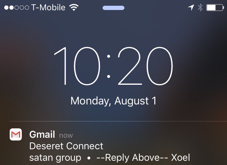 XoelCardenas's tweet image. Well this is not what you want to see in a work email notification. 😈😳 @KSLcom #NotReplying