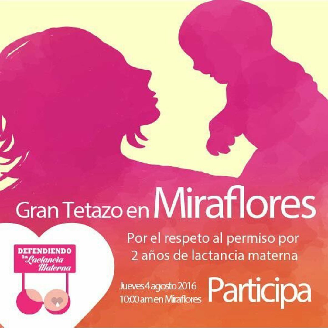 cuarentasei's tweet photo. #SMLM2016 #2añosdepermiso #LactanciaSustentable https://t.co/B0fJIj8qEE