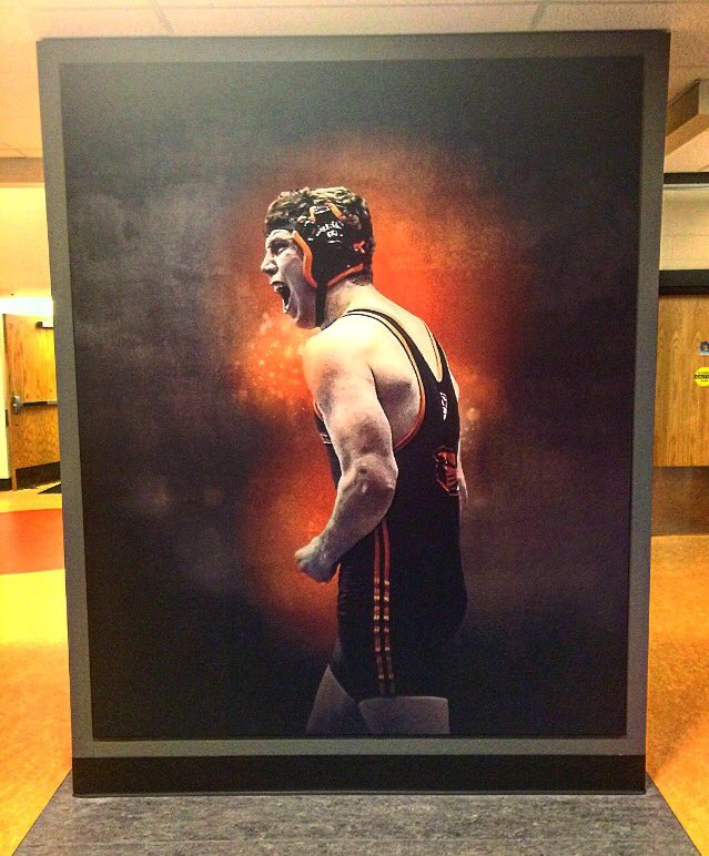 codytccrawford's tweet photo. Welcome to my house!💪🏼🏆 #oregonstatewrestling #GillColiseum #beavernation https://t.co/lJjWla4UHo
