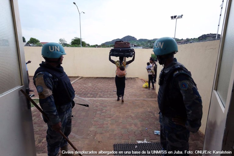 ONU_es's tweet image. La ONU llama a desplegar una fuerza internacional de protección en Sudán del Sur bit.ly/2aDSRBE