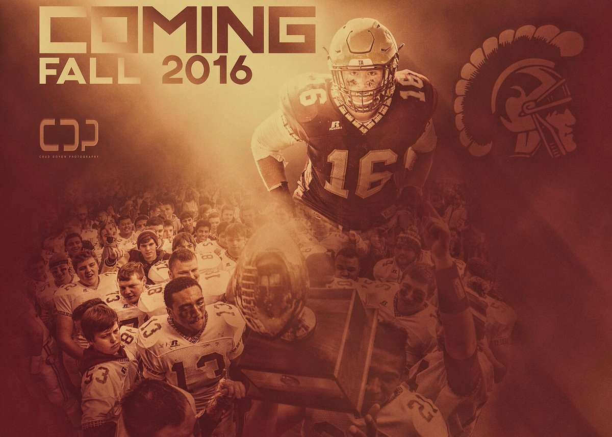 chaddoyon's tweet photo. The boys of fall are coming. #TwoWeeks @Thornton_FB https://t.co/0TlfH6l73i