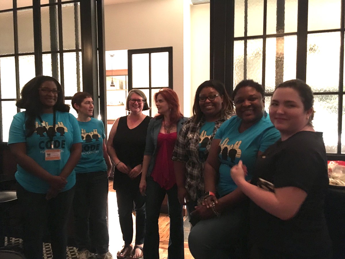 WomenWhoCode's tweet image. Thank you! @ericastanley @laingbeth
 @fancybike @SVesselov
@angelmbanks
@Fineblkwoman @chelsea_bullock #WWCATLHACK