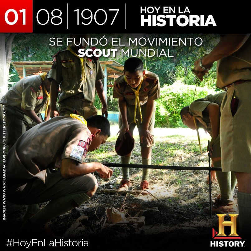 ScoutsPanama's tweet photo. #HOYENLAHISTORIA Conoce quién lo fundó y con qué motivo https://t.co/pdcUHTUzsp 
 "SIEMPRE LISTO". #ScoutsPanama https://t.co/ekiYIREAzu