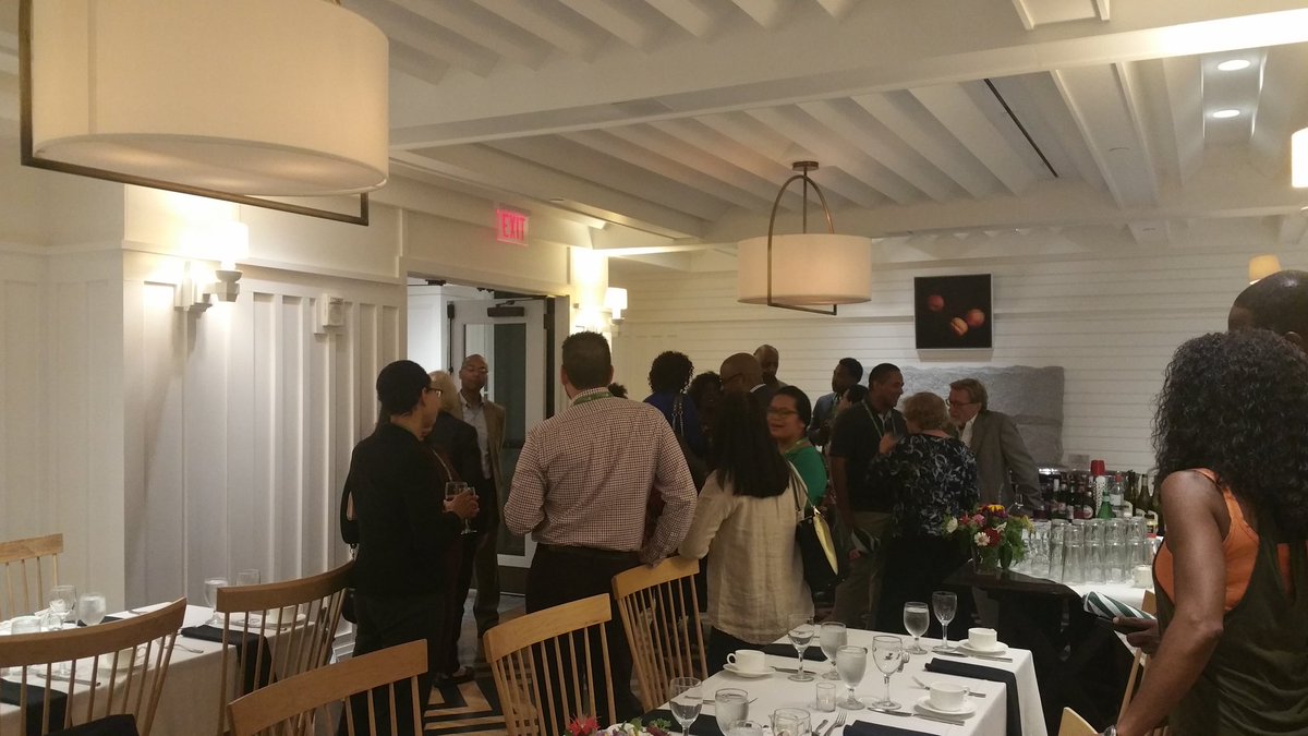 TheJM_Life's tweet photo. #TodayAtTuck @TuckExecEd  Diversity Professional Excellence Program Welcome Reception and Dinner. https://t.co/1aKOC3s5uV
