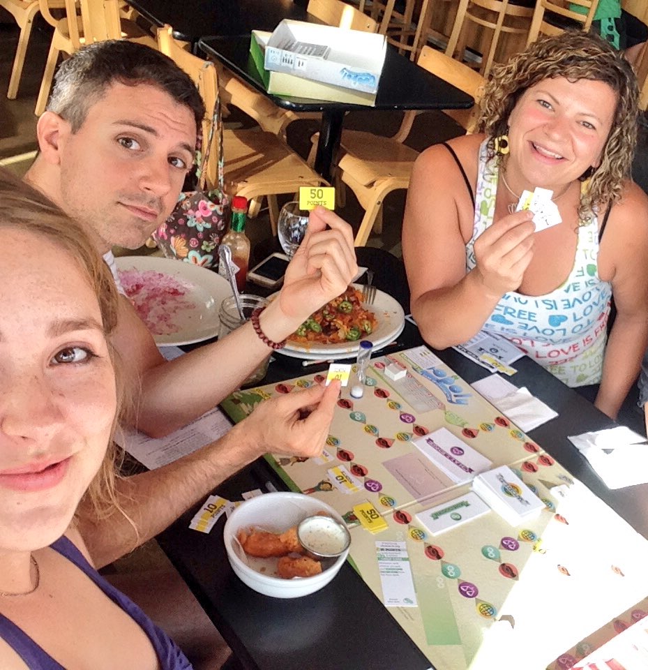 RoundSkys's tweet photo. And WE won #coopoly! #winnerwinnerorganiccoopownedchickendinner @ToolboxForEd @blackstarcoop https://t.co/dtQjwm6Pvu
