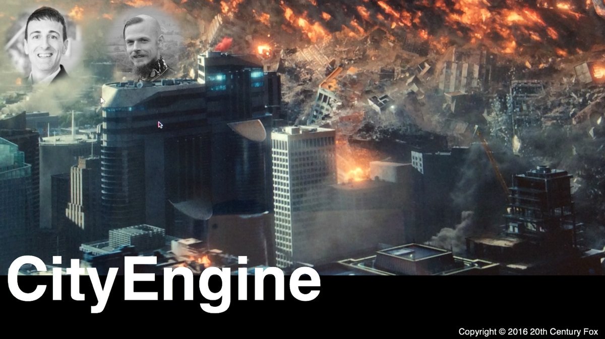 CityEngine's tweet photo. See how Esri CityEngine was used in Independence Day: Resurgence https://t.co/xawvPutkqv https://t.co/rehI0j91jF